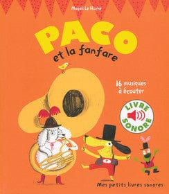 Livre sonore - Paco et la fanfare