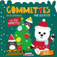 Gommettes repositionnables pour les petits - Noël